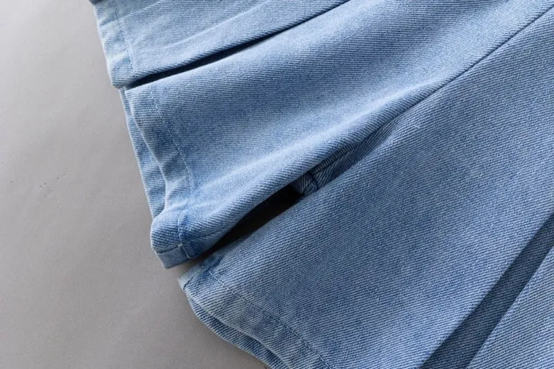 1PCS Girls Shorts Kids Denim Pants Casual Jeans Children Cartoon Printed Clothing Teenagers Short Trousers Kids Infant Gifts