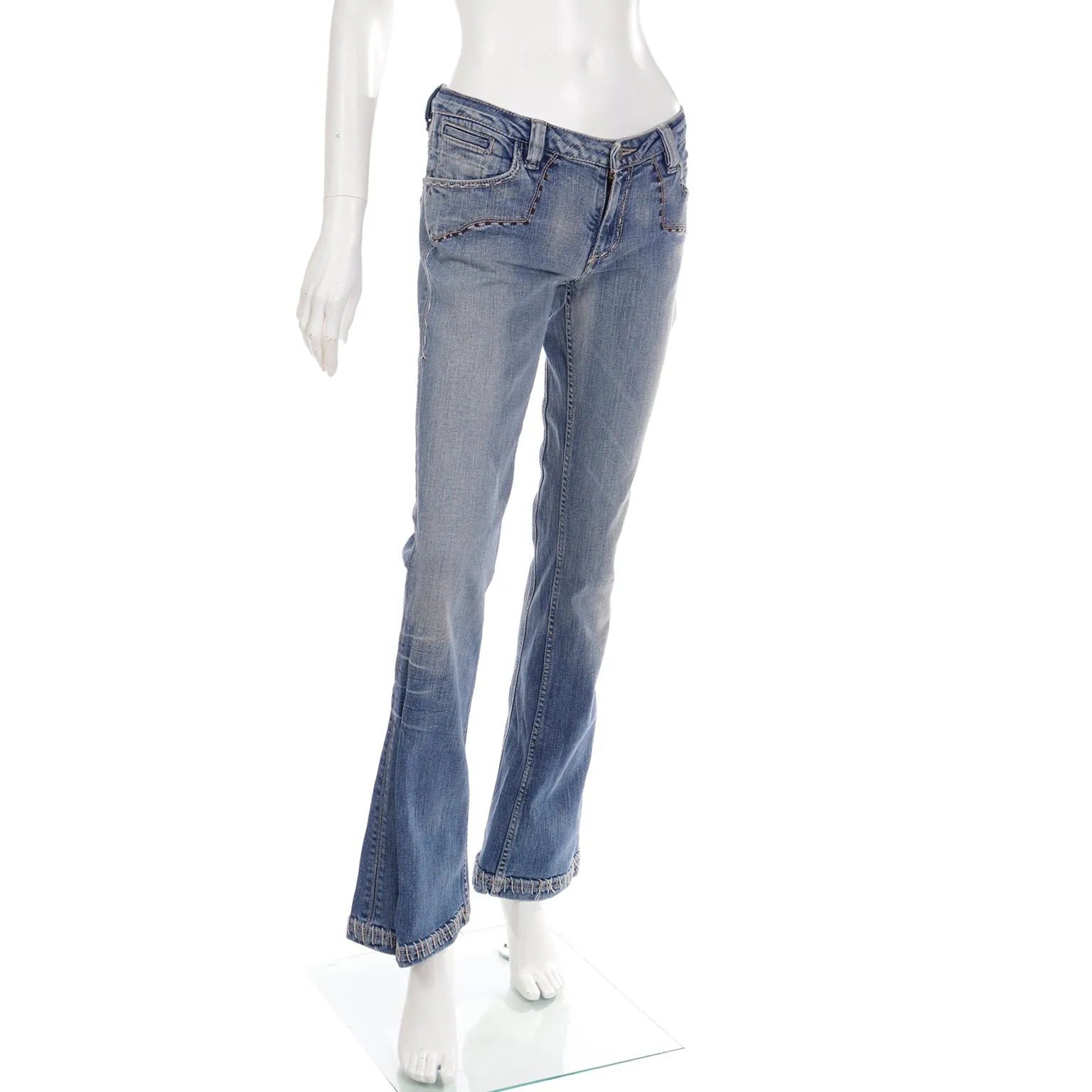 2000s Vintage Antik Denim Vintage Low Rise Denim Jeans