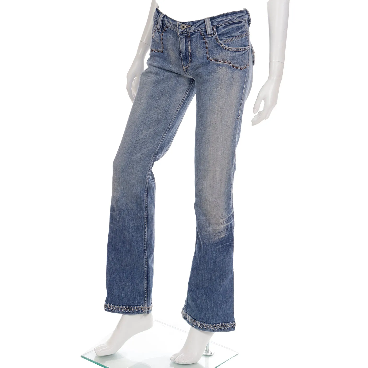 2000s Vintage Antik Denim Vintage Low Rise Denim Jeans