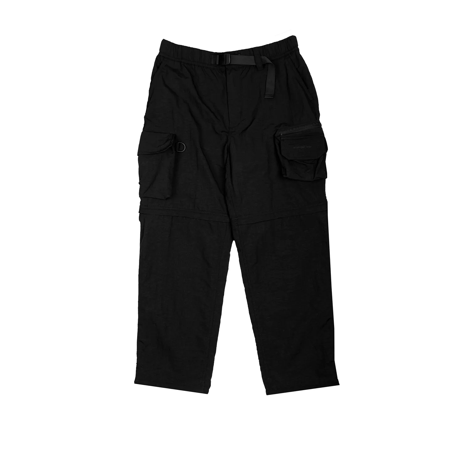 amongst few - Zip-Off Utility Pants (Black)