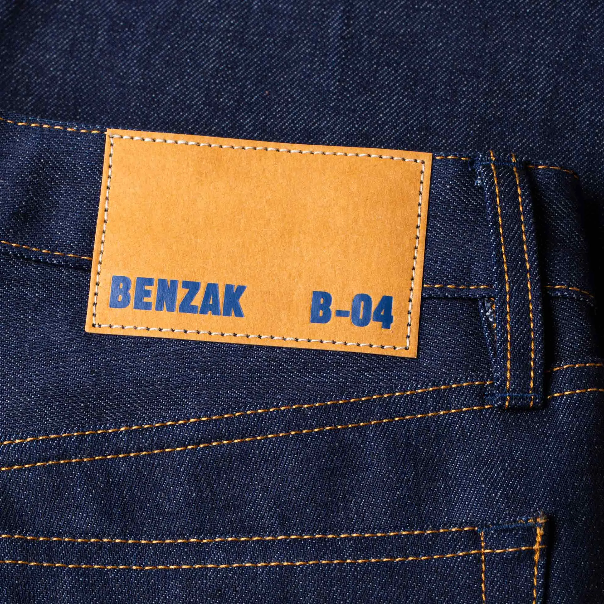 B-04 RELAXED 13 oz. indigo eco selvedge