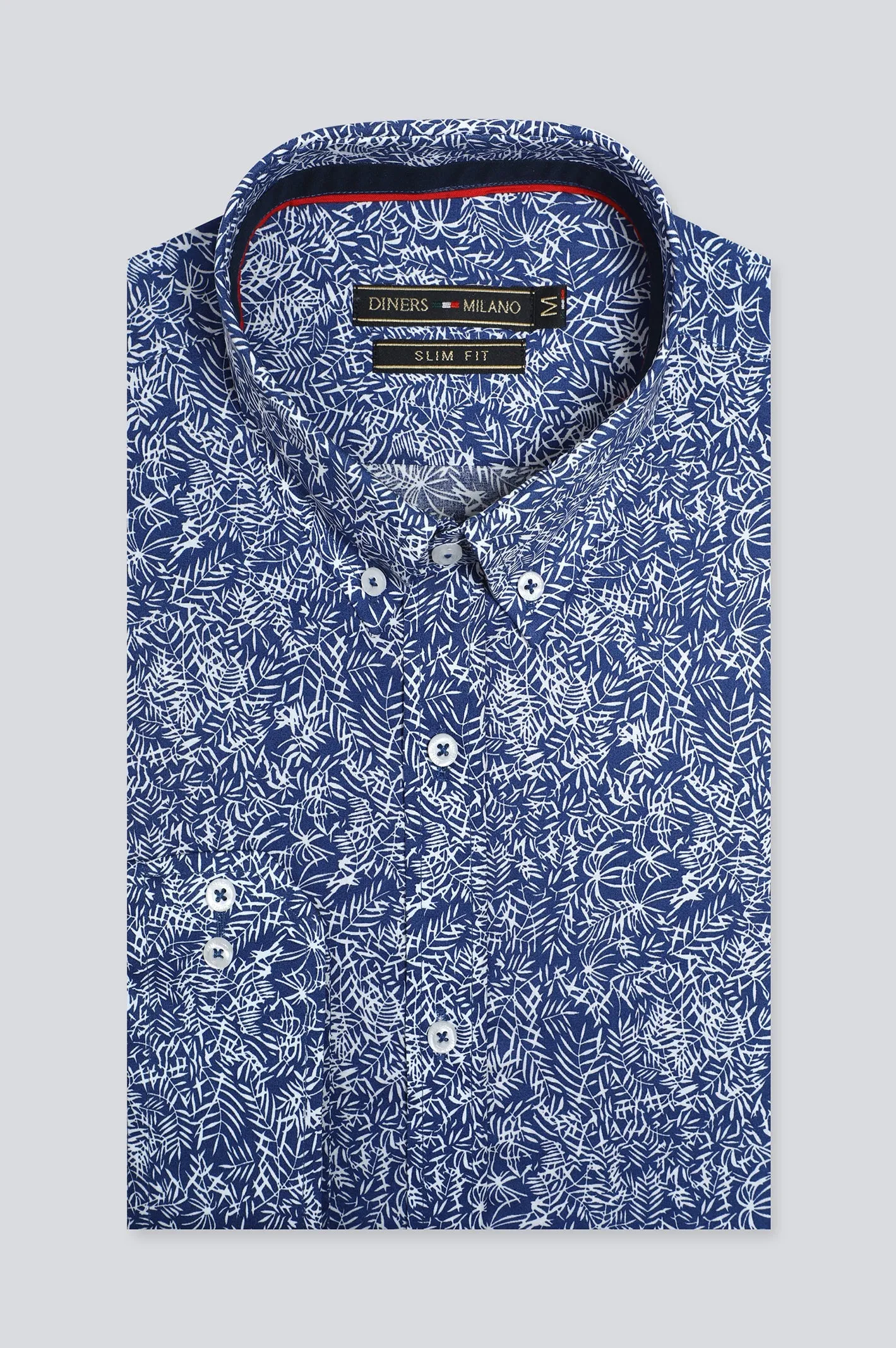 Blue Casual Milano Shirt