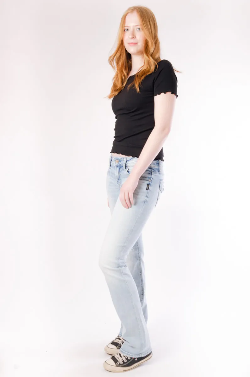 Britt Slim Boot Low Rise Jeans