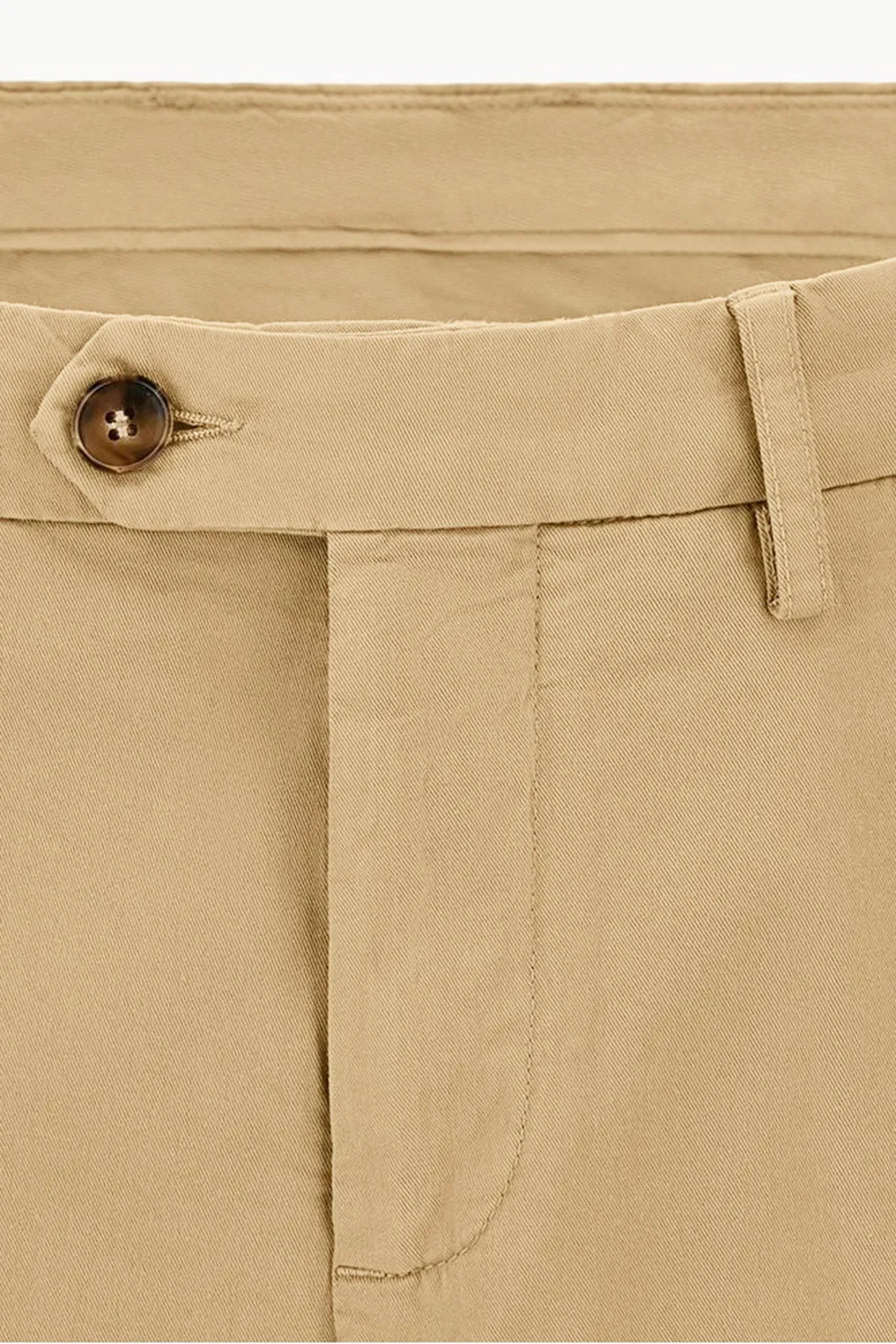 CANALI - Beige Chinos In Garment Dyed Cotton Microtwill - 91633-PT00452-726