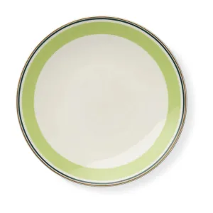 Capri - Dessert Plate Spring Green/Dark Green 9.4 in | 24cm