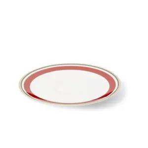 Capri - Espresso Saucer Dark Red/Anthracite 4.4in | 11.3cm