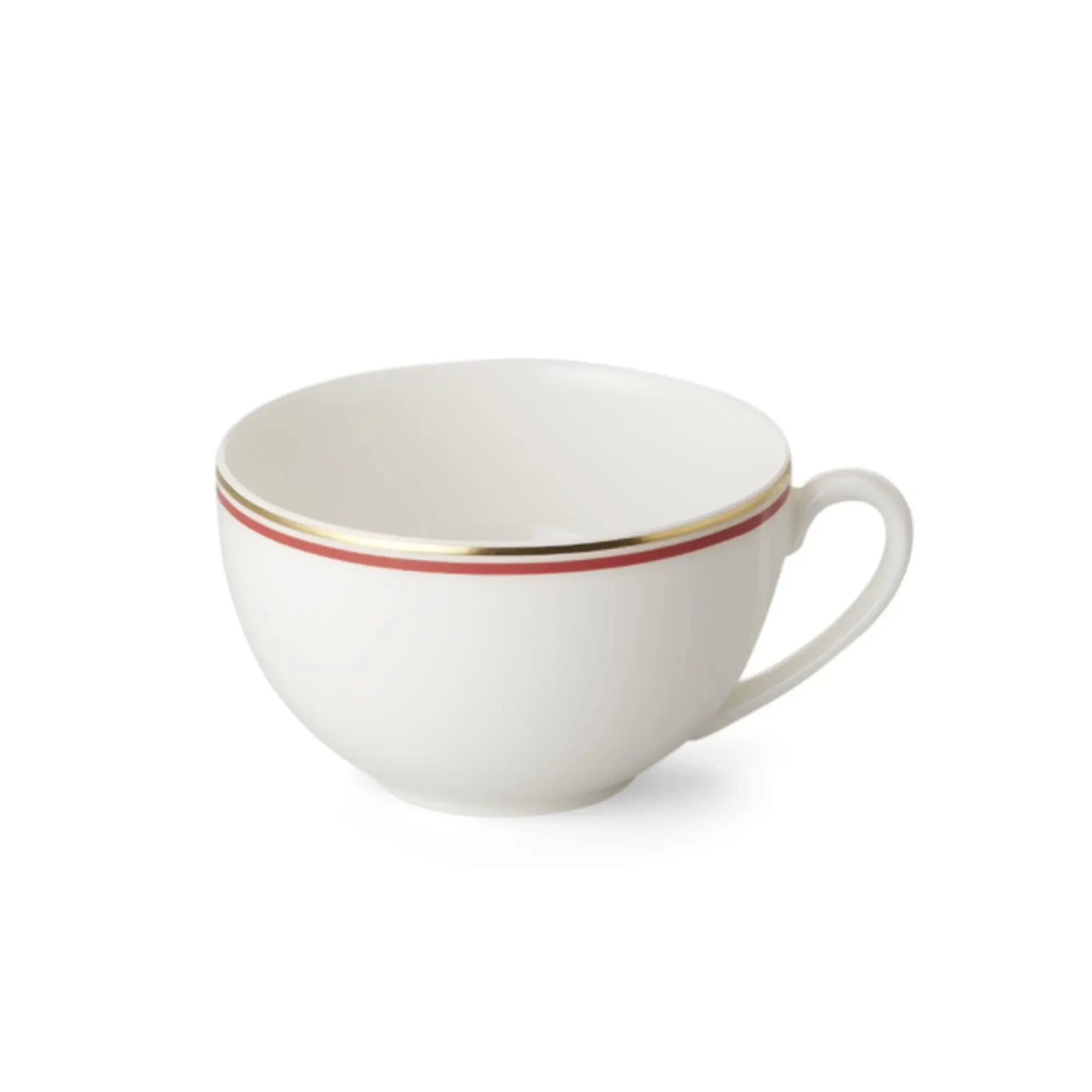 Capri - Set Espresso Cup Anthracite/Red 3.7 FL OZ | 0.11L