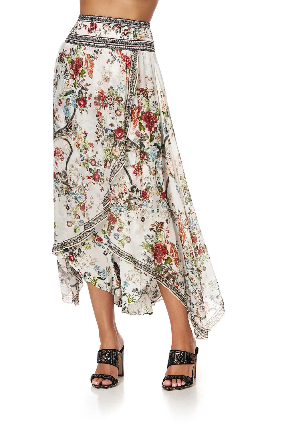 CROSS OVERLAY PANT SHAKESPEARES GARDEN