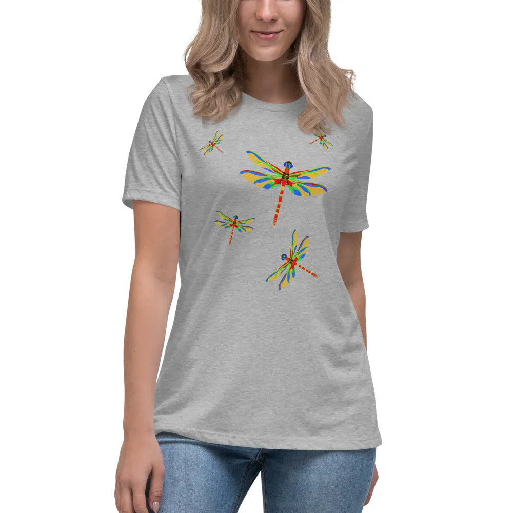 Dragonfly's are Free Women's Relaxed T-Shirt | Women's T-shirt Relaxed Fit