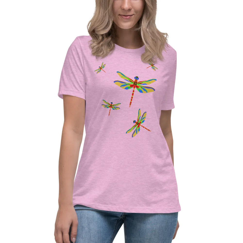 Dragonfly's are Free Women's Relaxed T-Shirt | Women's T-shirt Relaxed Fit