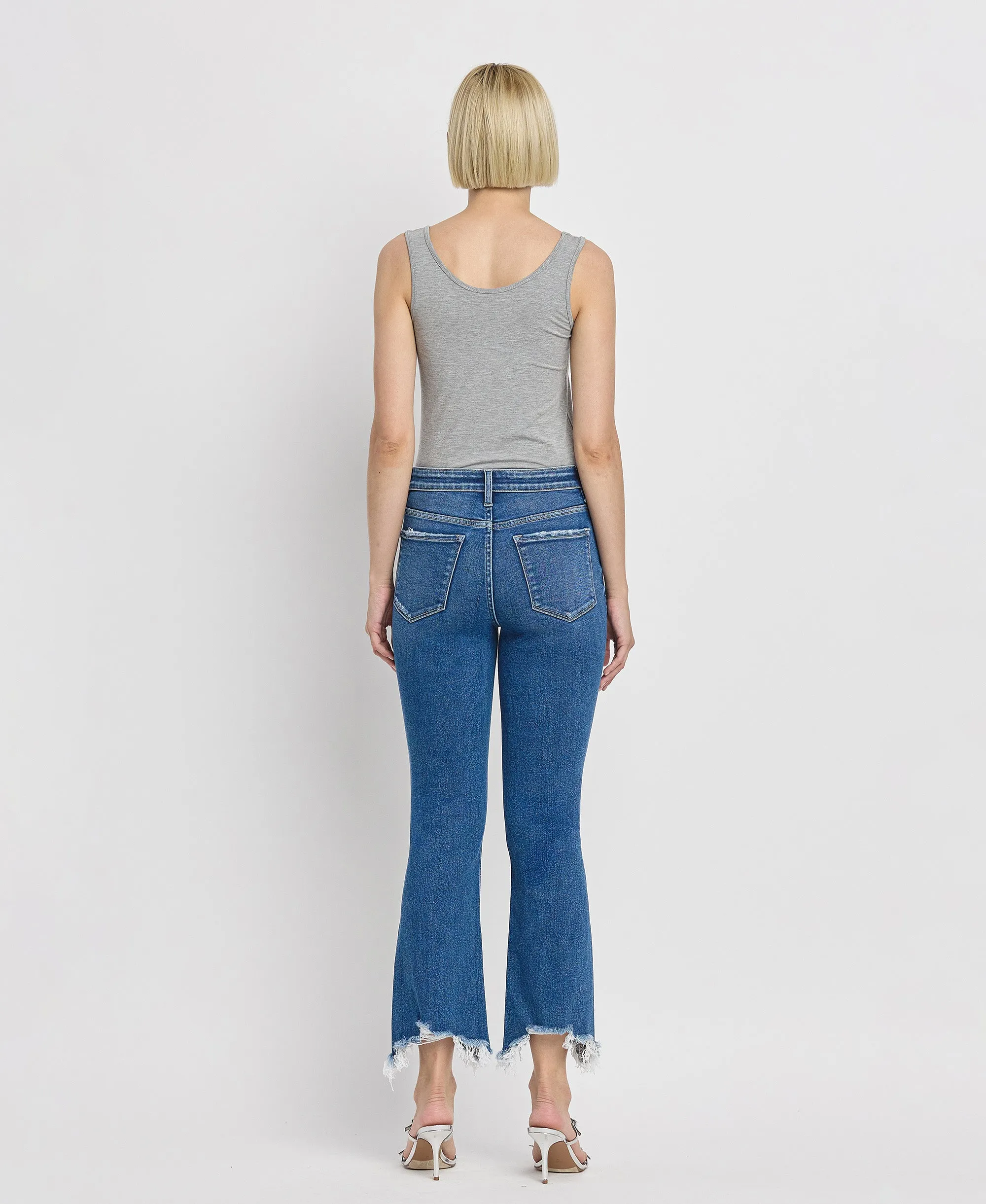 Generosity - High Rise Kick Flare Jeans