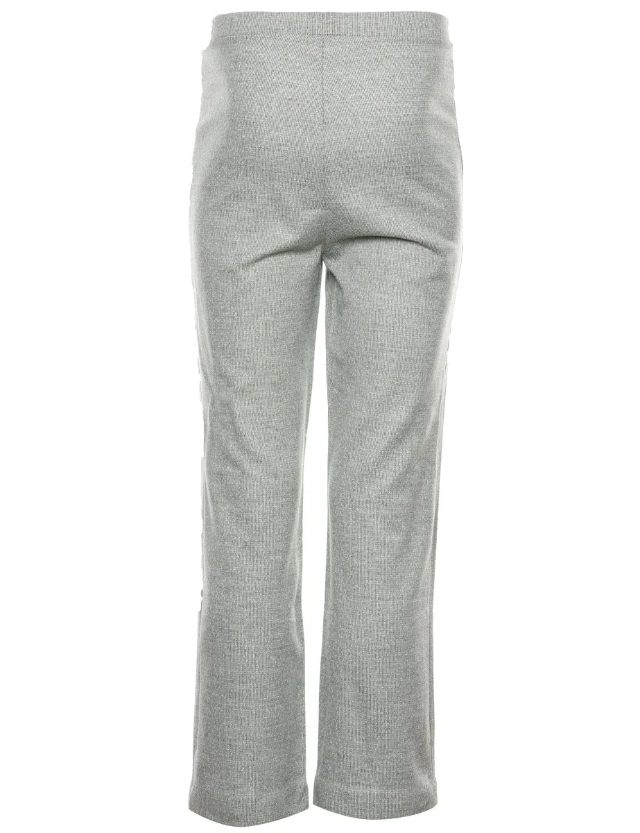 Graff Flared Leg Light Grey Trousers - W27 L29