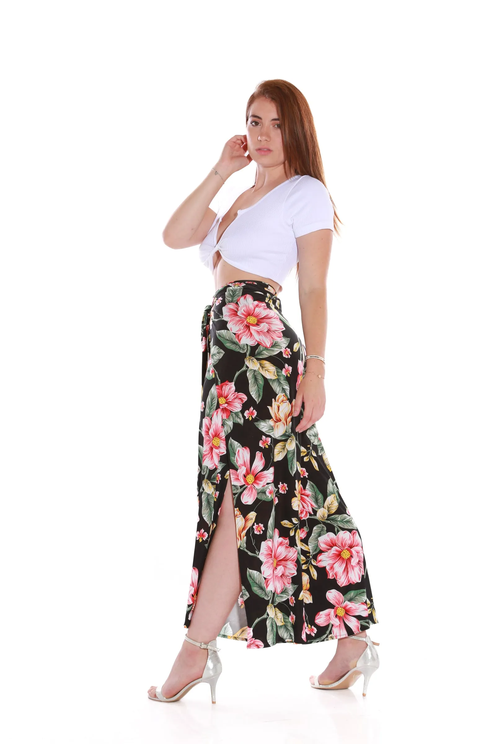 Happy Wrap Pants/Jumpsuit - lily black