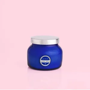Havana Vanilla Petite Signature Blue Candle