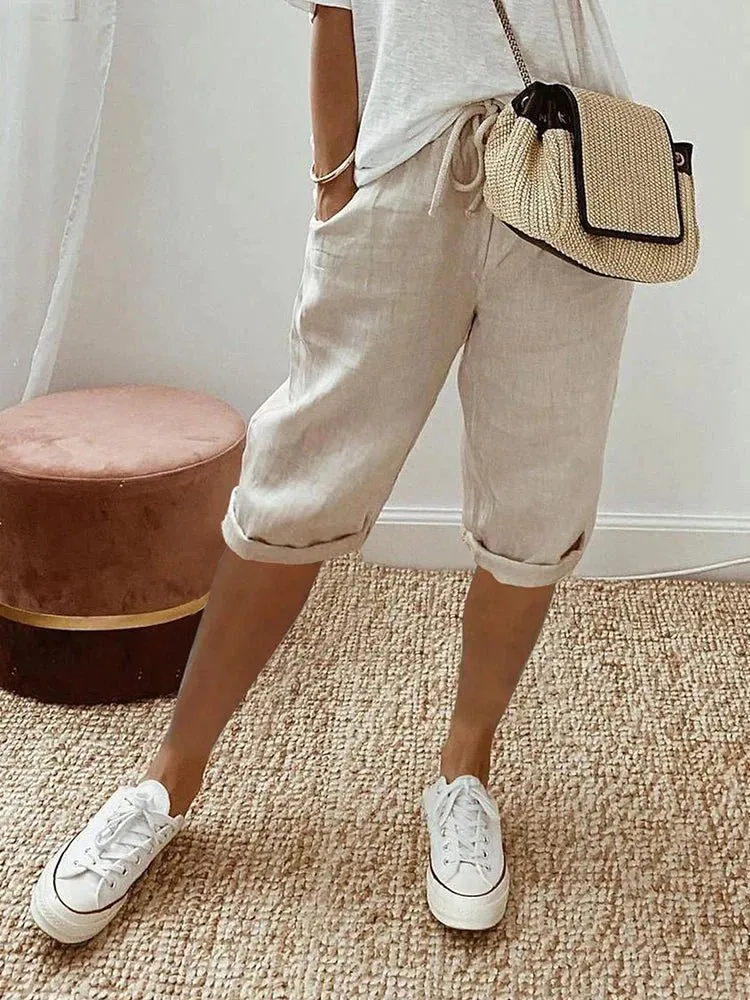 Ivyshape | Cotton Shorts