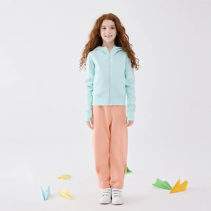 JollybeanKids Cozy Fleece Jogger Pants (120-170/5y-Adult)
