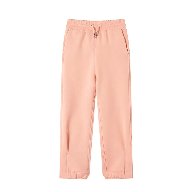 JollybeanKids Cozy Fleece Jogger Pants (120-170/5y-Adult)