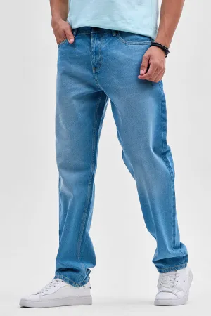 Light Blue Regular Fit Jeans