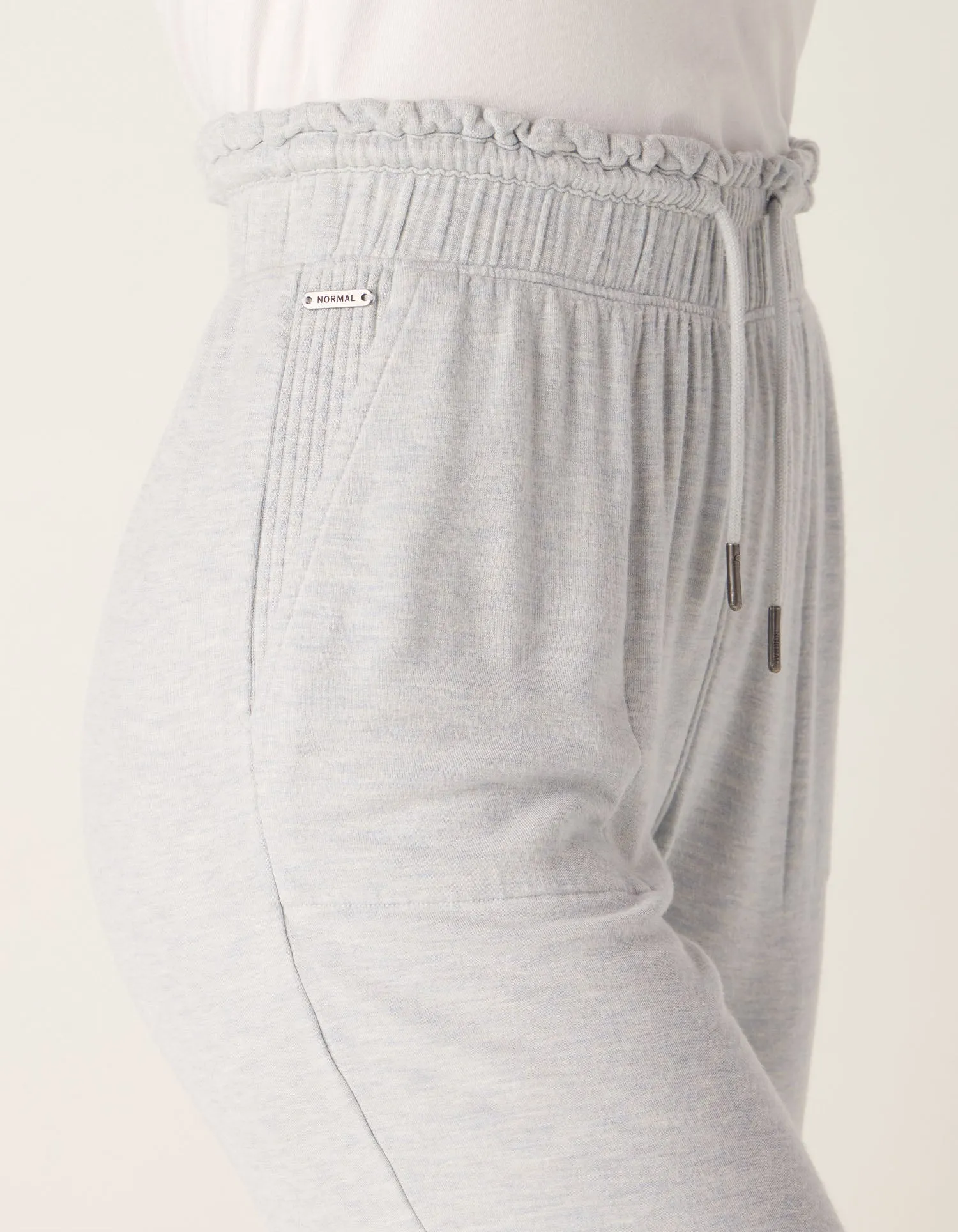 Malakos Knit Jogger in Blue Fog