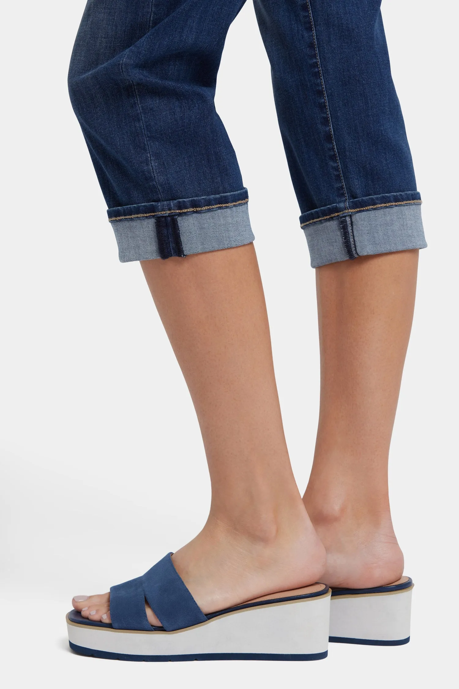 Marilyn Straight Crop Jeans - Rio Rapids