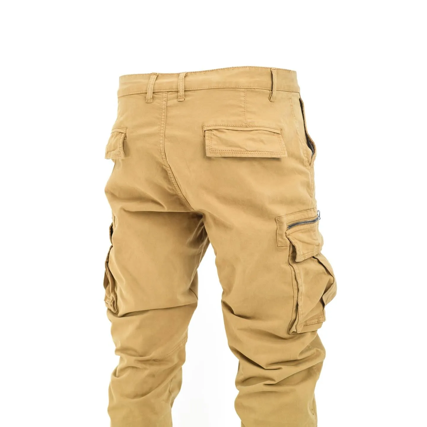 Men's Cotton Stretch Cargo Pants