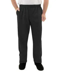 Men's Elastic Waist Fleece Track Pants