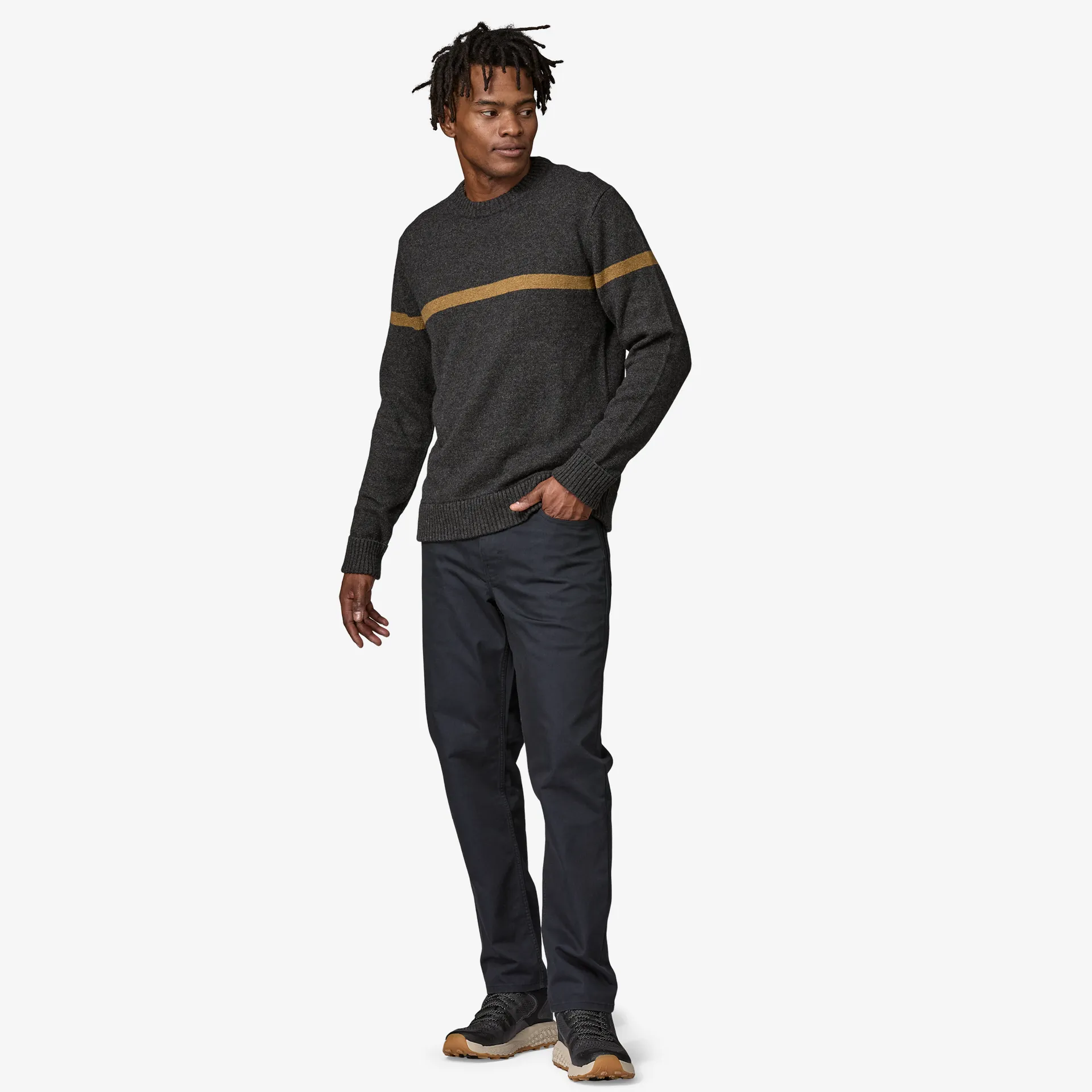 Men's Twill traveller 5-Pocket Pants - Regular