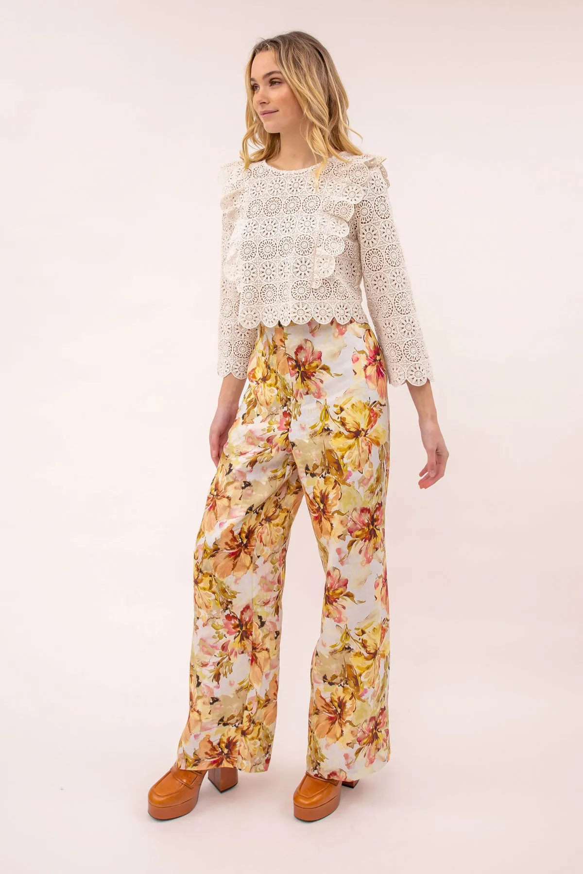 Miranda Wide Legged Pant