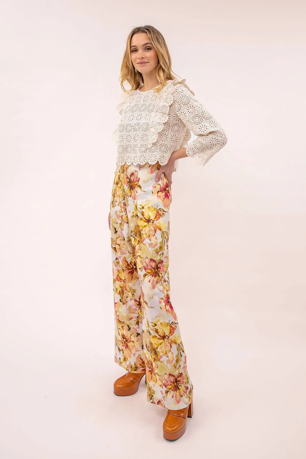 Miranda Wide Legged Pant