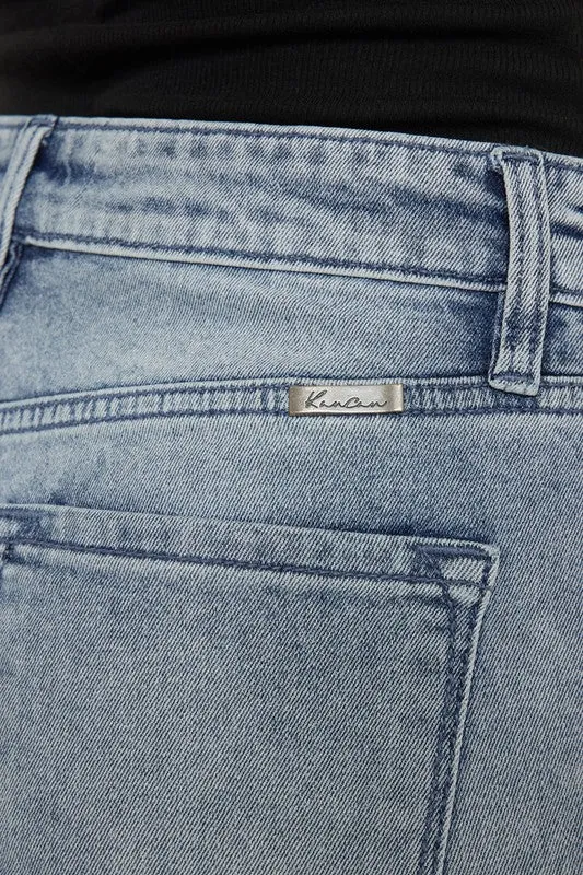 Monroe High Rise Straight Fit Jeans