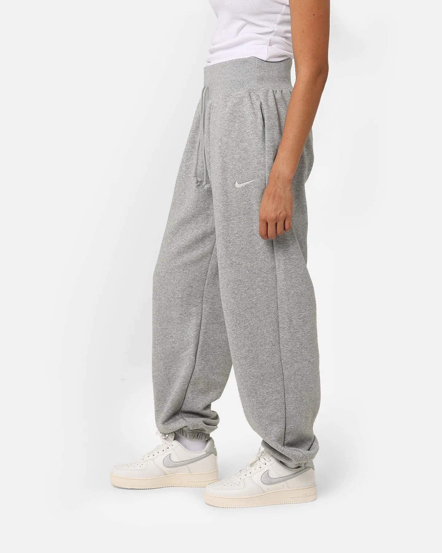 Nike Women's Nike Sportswear Phoenix Fleece High-Waisted Oversized Pants Dark Grey Heather