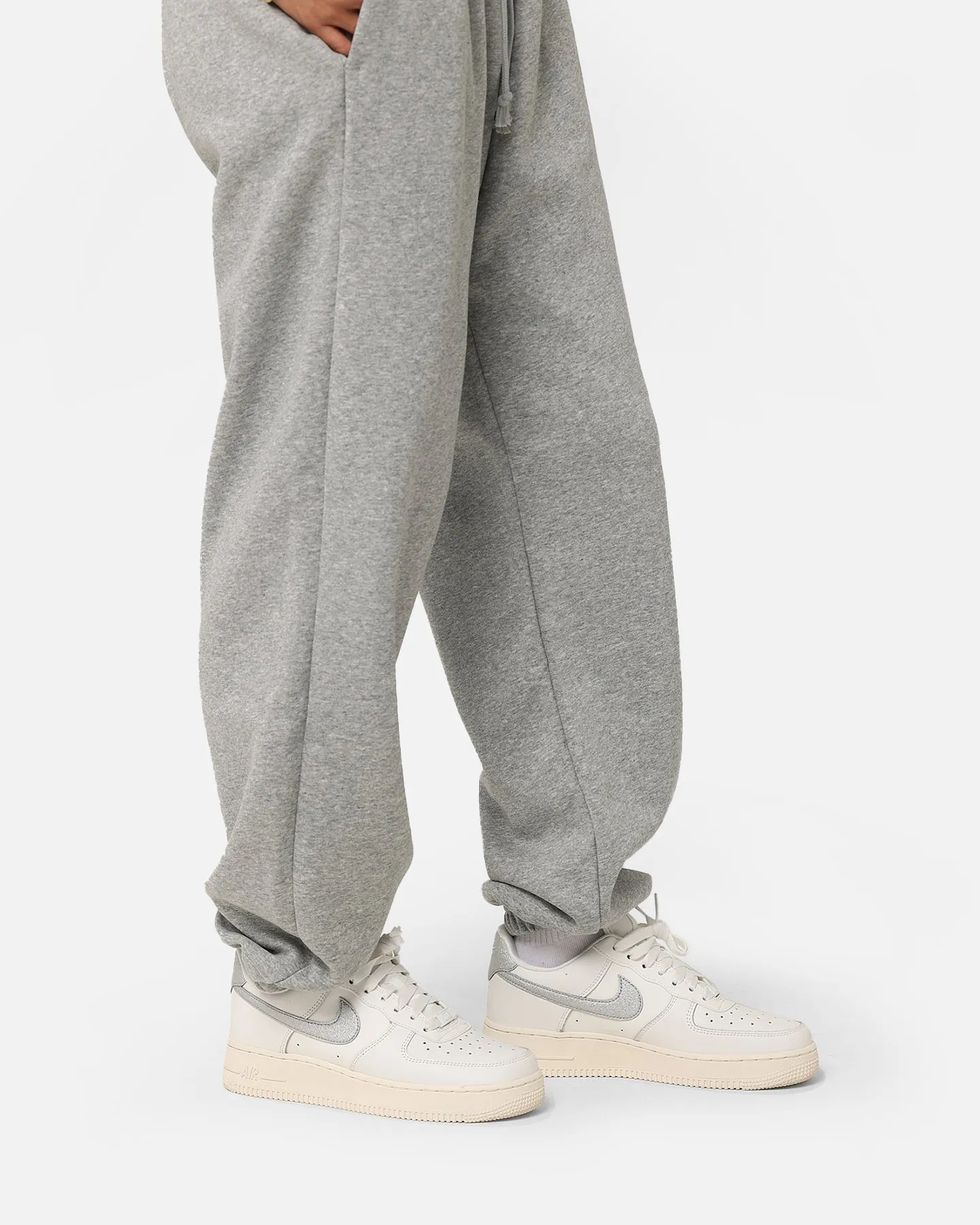 Nike Women's Nike Sportswear Phoenix Fleece High-Waisted Oversized Pants Dark Grey Heather