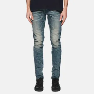 Purple Brand Shadow Seam Coated Tinted Kickdown Jeans