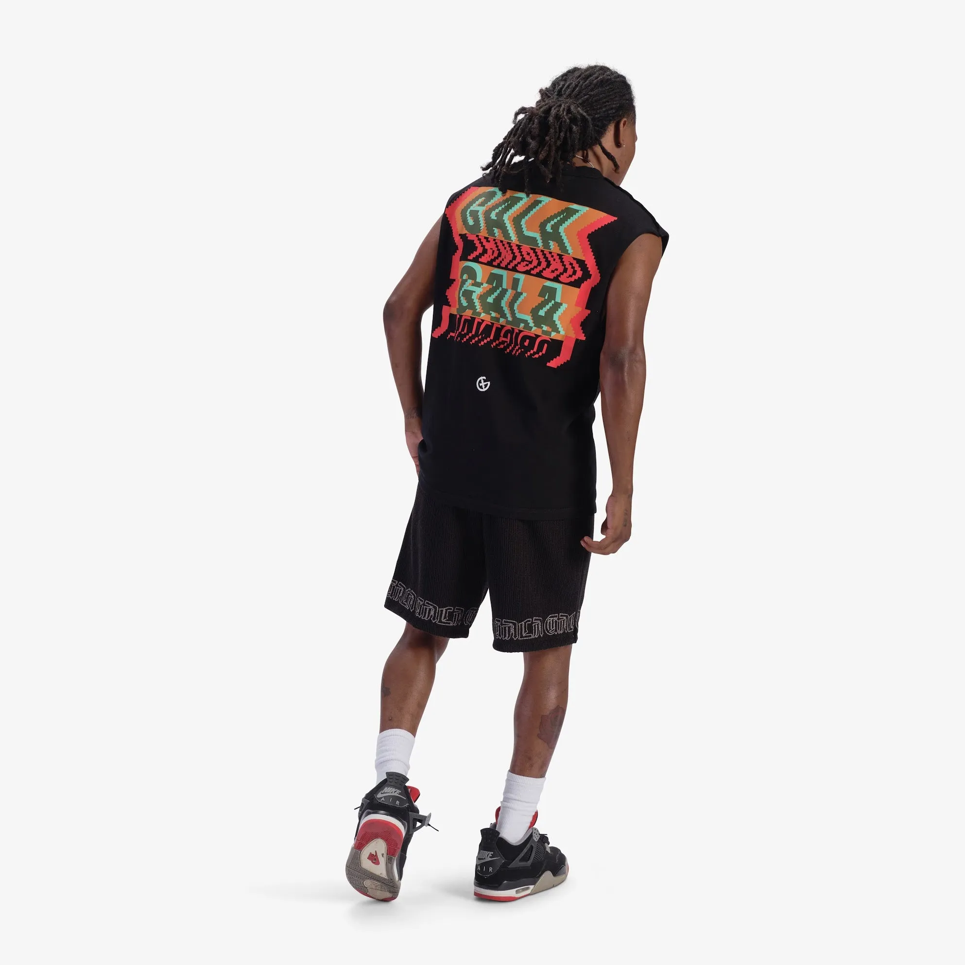 "Olaf" Knitted Shorts (black)