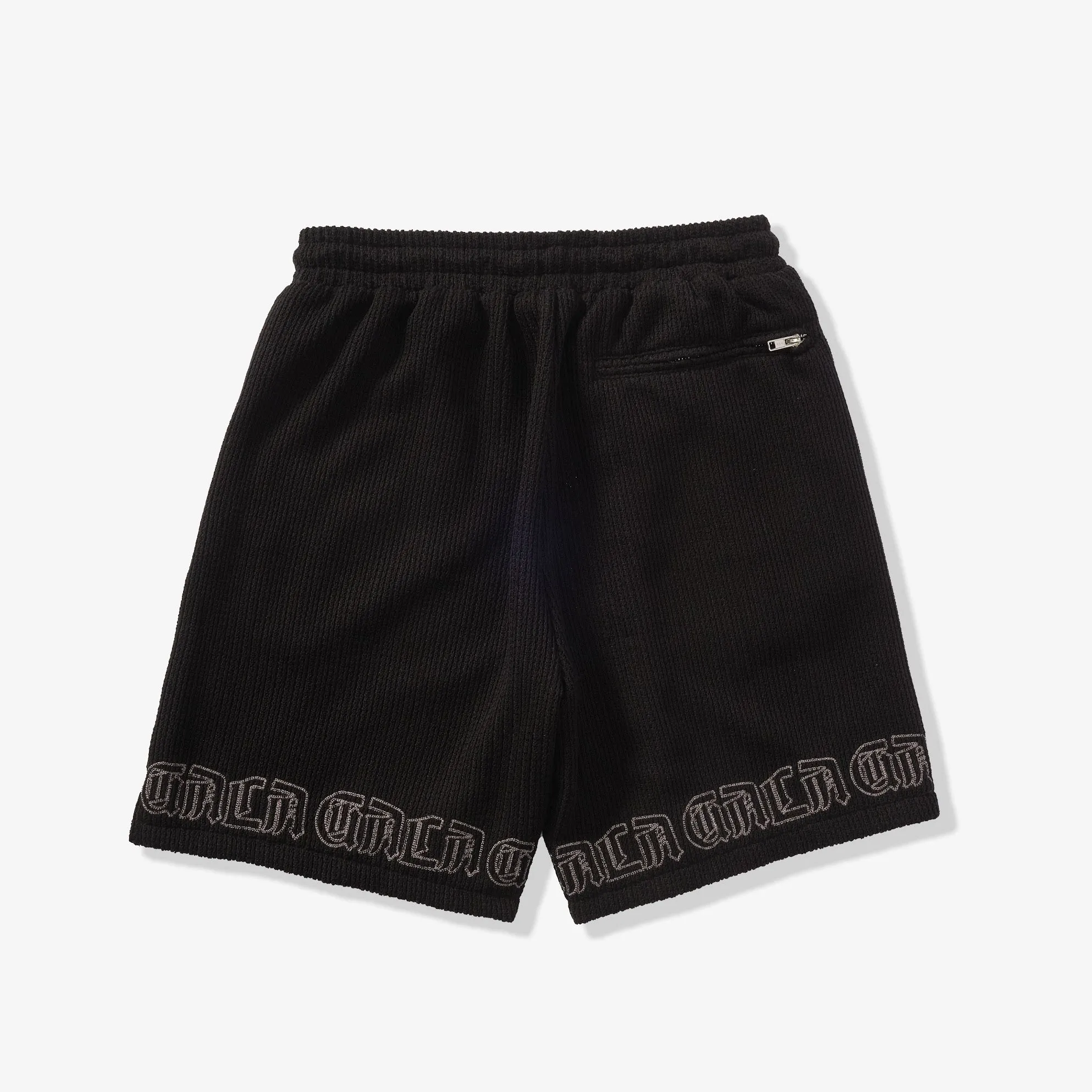 "Olaf" Knitted Shorts (black)