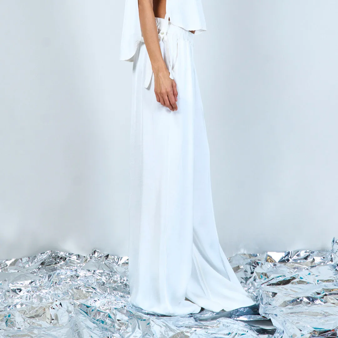 Relaxed wide-leg trousers wholesale