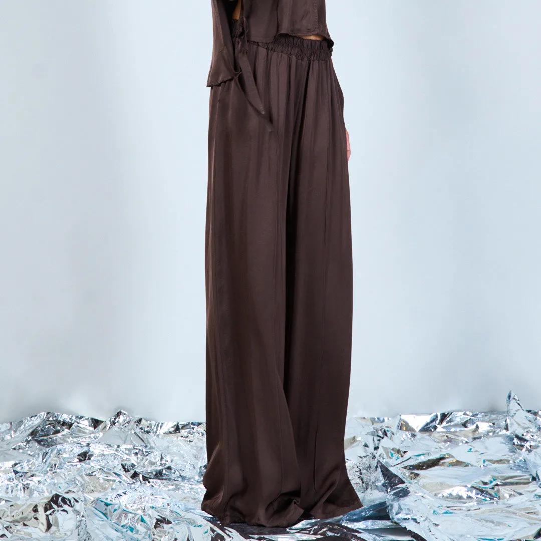 Relaxed wide-leg trousers wholesale