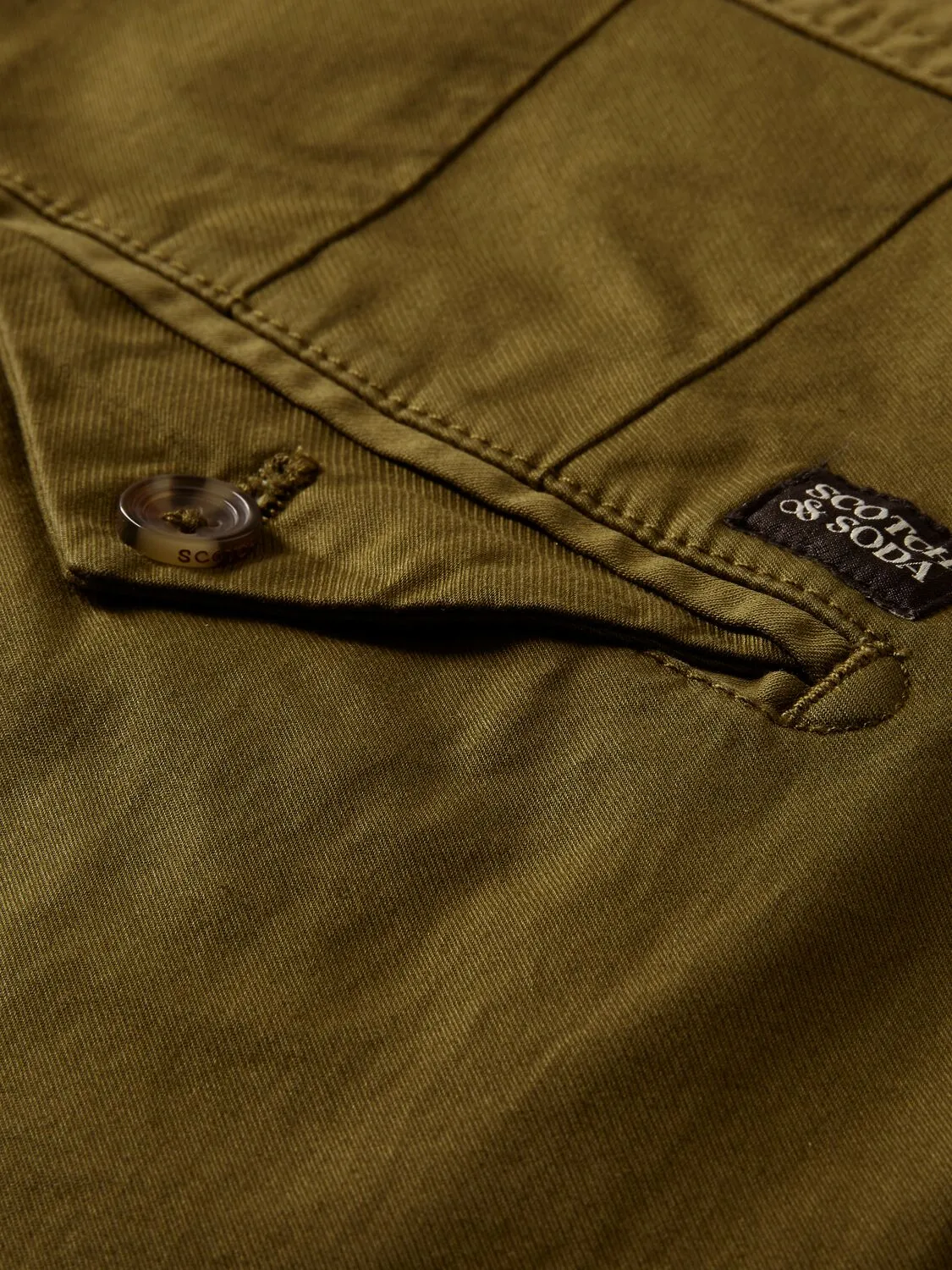 Scotch and Soda Mott Chino - Lizard