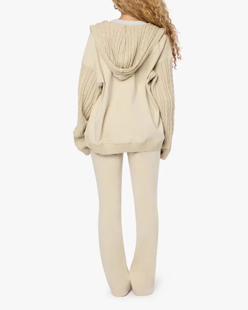 WeWoreWhat Cable Knit Rollover Pant