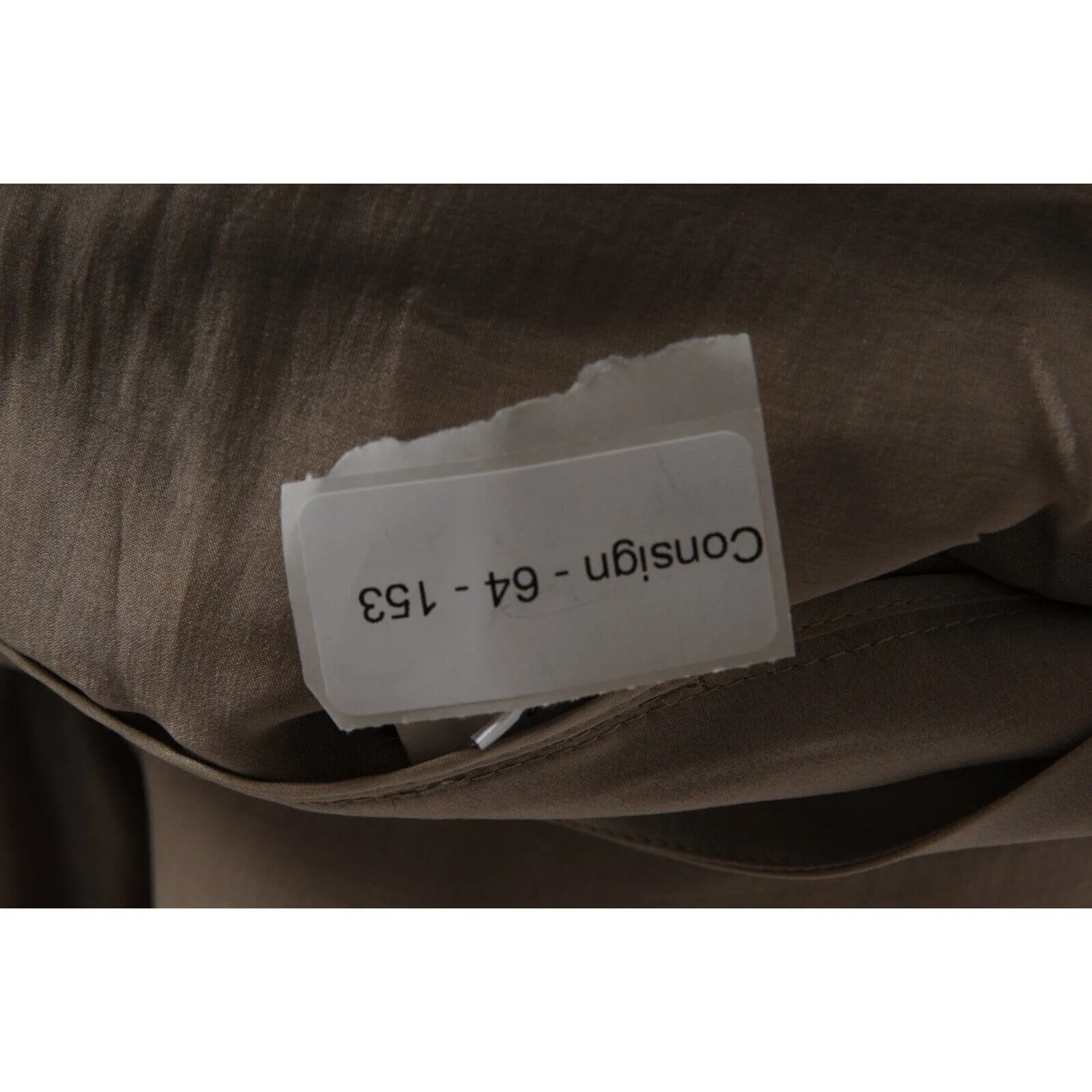 Wide Zipped Pants US 8 IT 44 Brown Silk Flowy Trousers