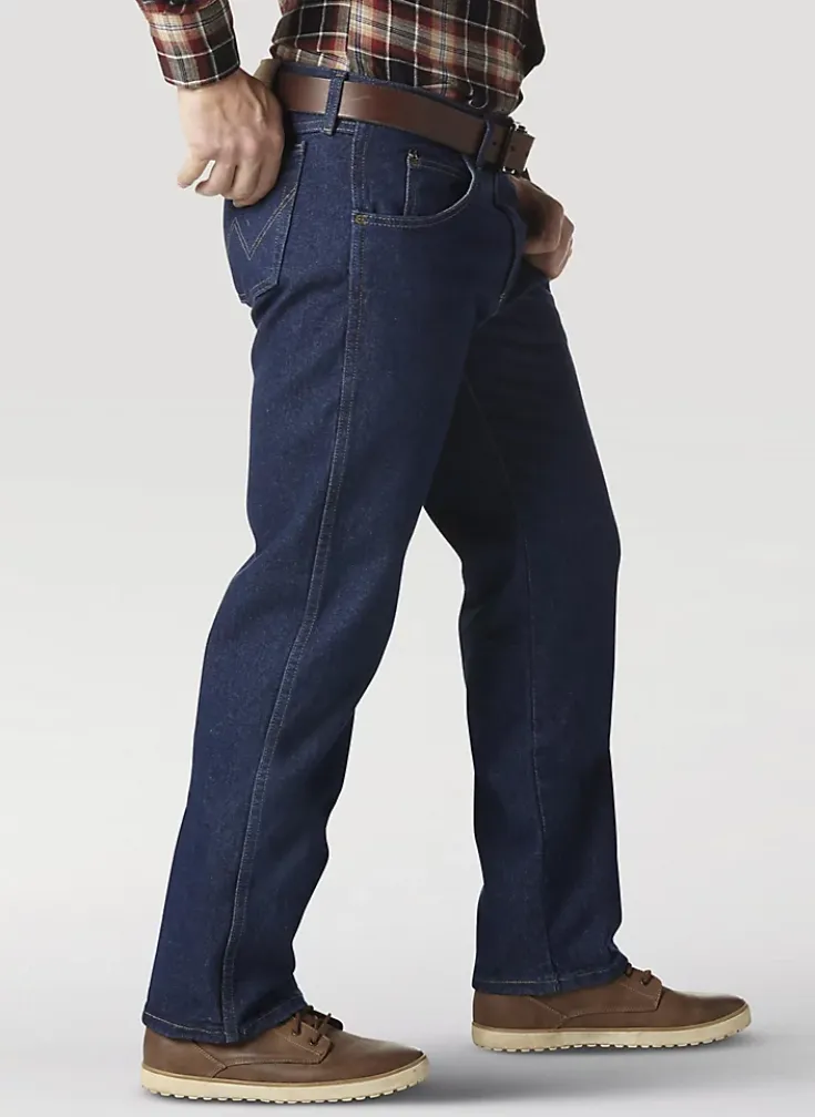Wrangler Relaxed Fit Jean Antique Navy Style 35001AN